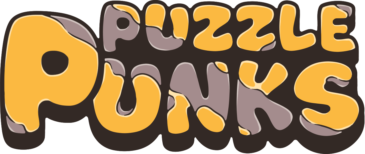 Logo for the Puzzle Punks escape rooms, a series of educational 3rd and 4th grade breakout rooms
