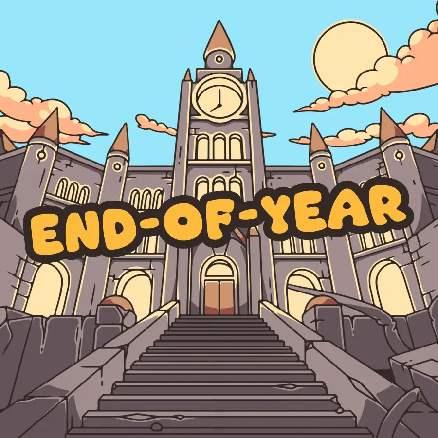 Digital end of year escape rooms.