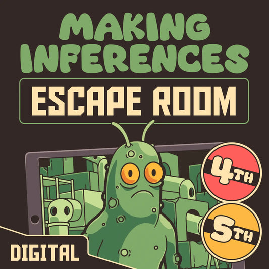 Puzzle Punks virtual making inferences escape room for 4th-5th grade.